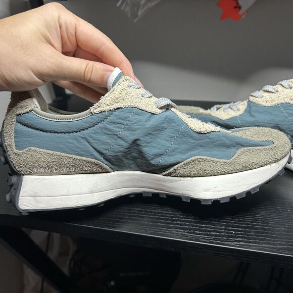 New Balance Blue and White Sneakers - Picture 12 of 14